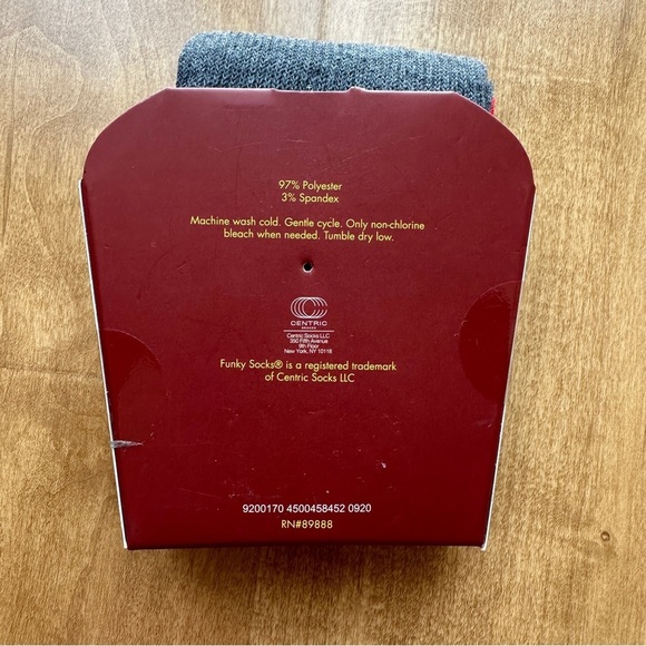 Funky Socks French Fry Socks, 1 Pair of Fun Socks, OS - Picture 4 of 9